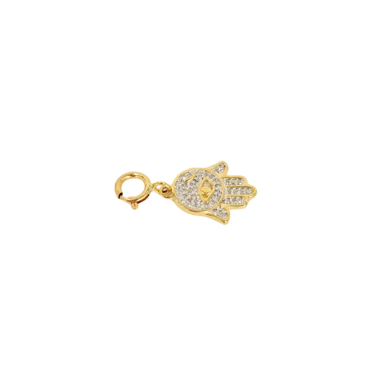 10k Yellow Gold and Diamond '' Charm - 10032