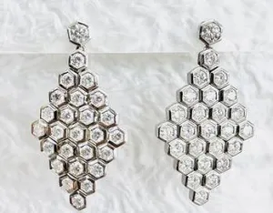 18k Diamond Chandelier Earrings