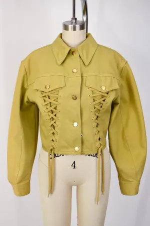 1990s Junior Gaultier Denim Corset Jacket*
