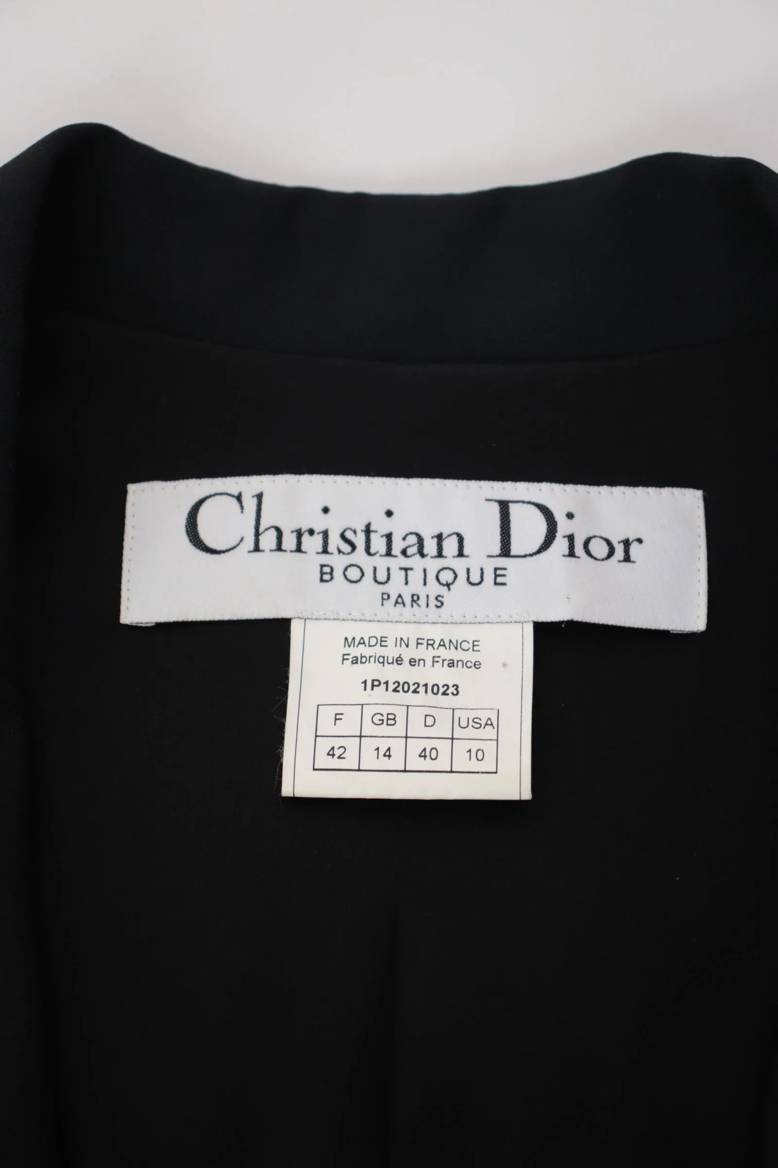 2001 Christian Dior Corset Buckle Blazer*