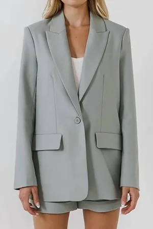 2.7 August Apparel - Mint For You Blazer