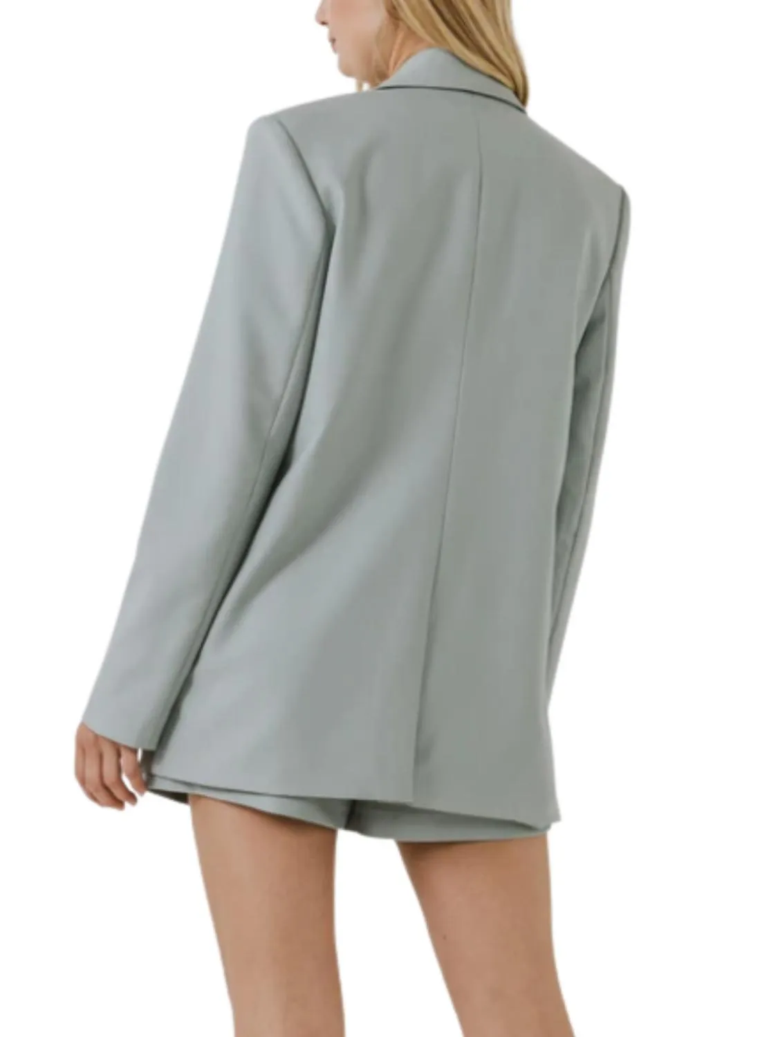 2.7 August Apparel - Mint For You Blazer