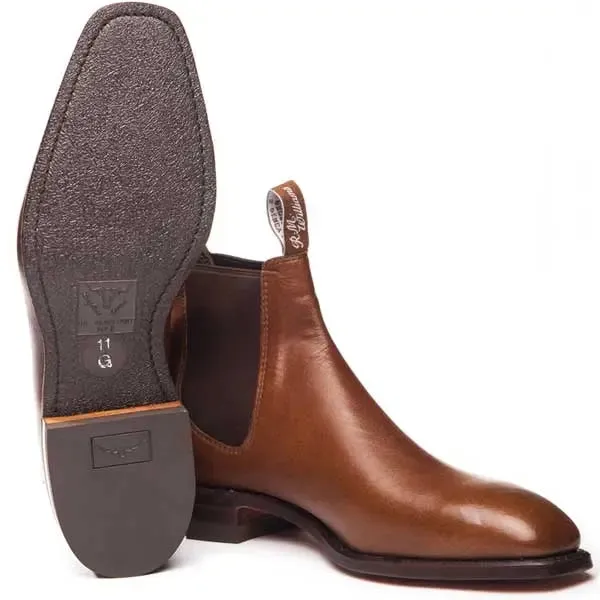 30% OFF RM WILLIAMS Kangaroo Comfort Craftsman Boots - Men's - Tanbark - Size: UK 12
