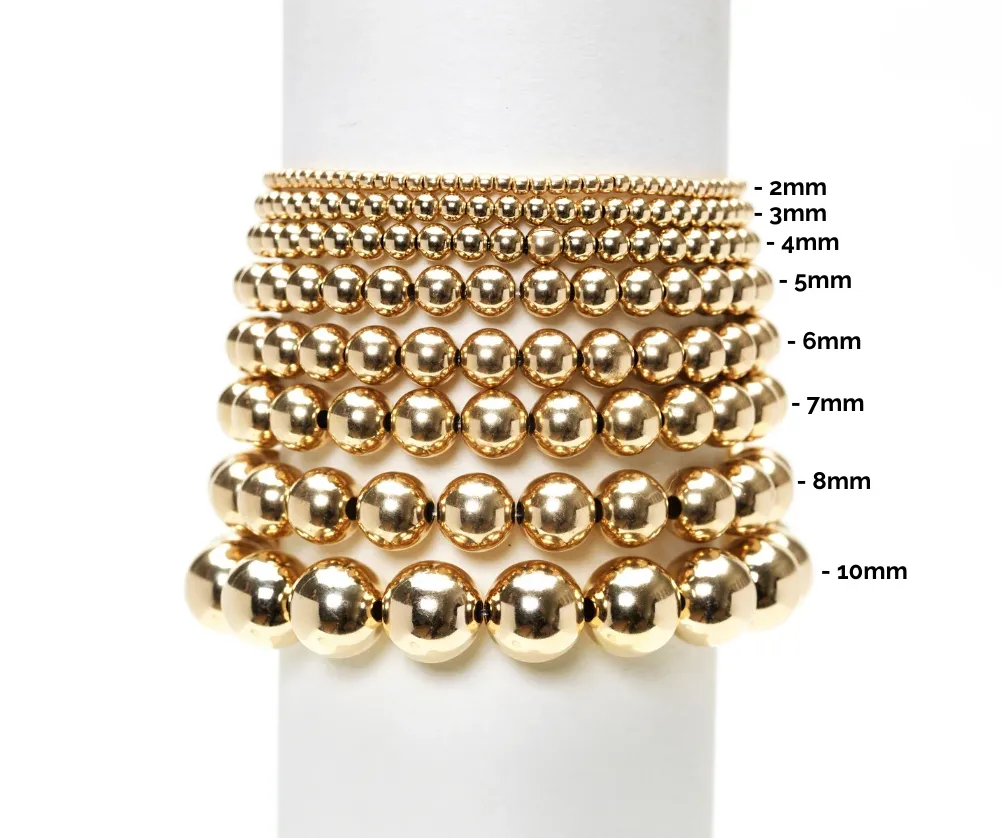 3mm Yellow Gold Filled Bracelet