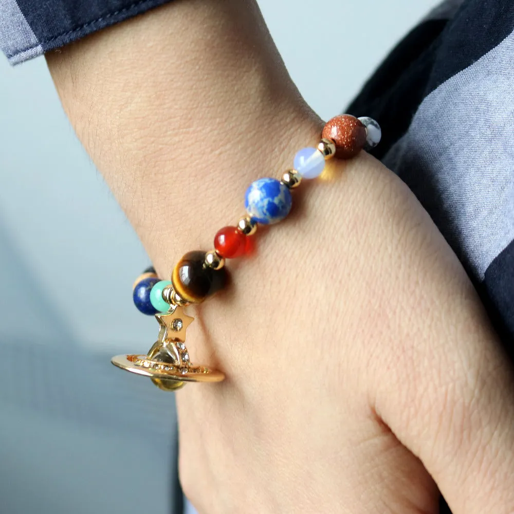 9 Planets Solar System Stone Beads - Limited Edition