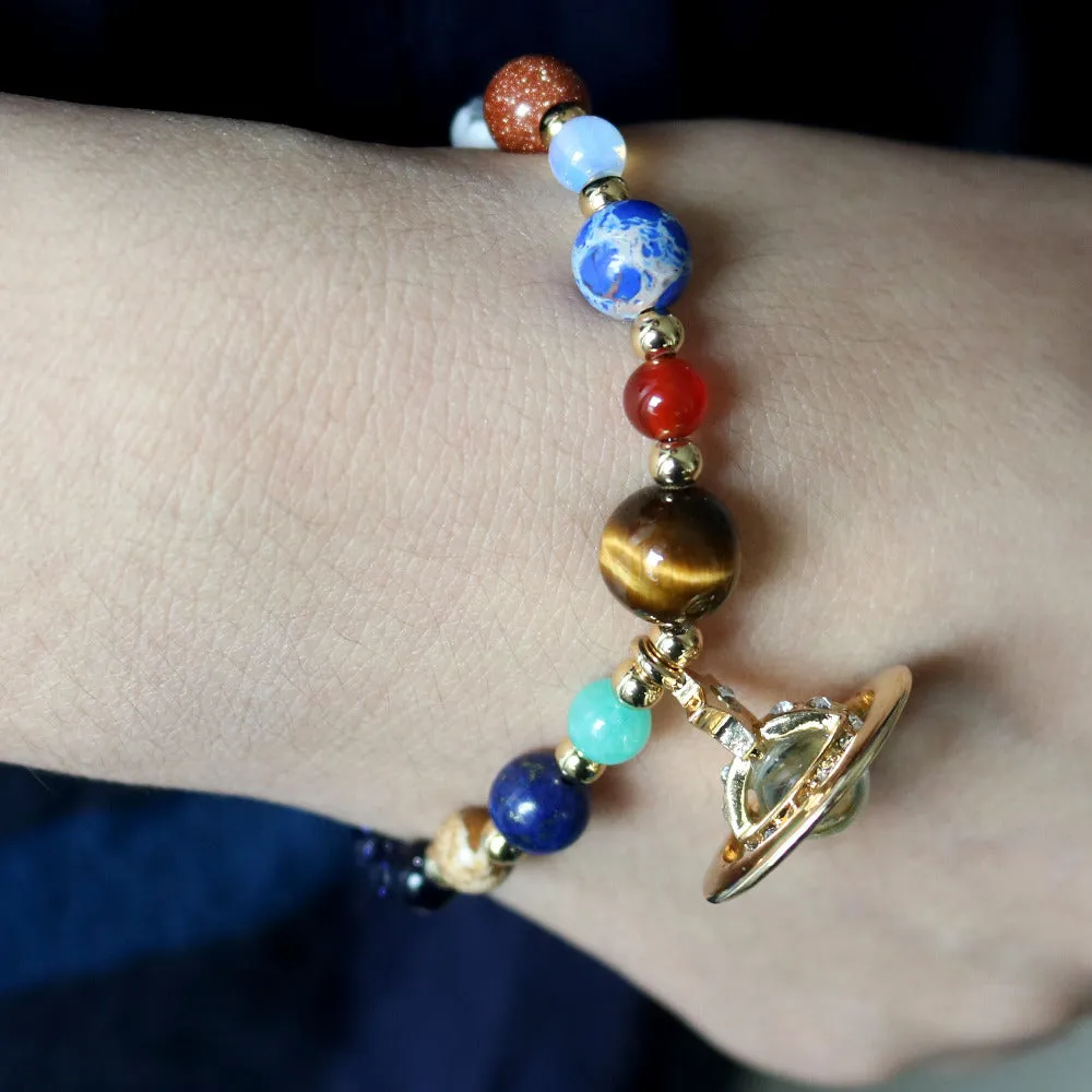 9 Planets Solar System Stone Beads - Limited Edition