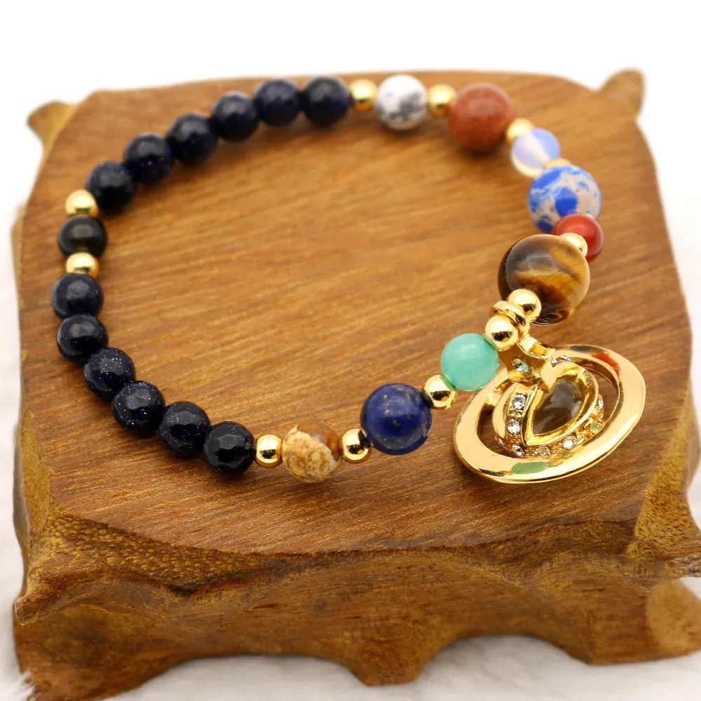 9 Planets Solar System Stone Beads - Limited Edition