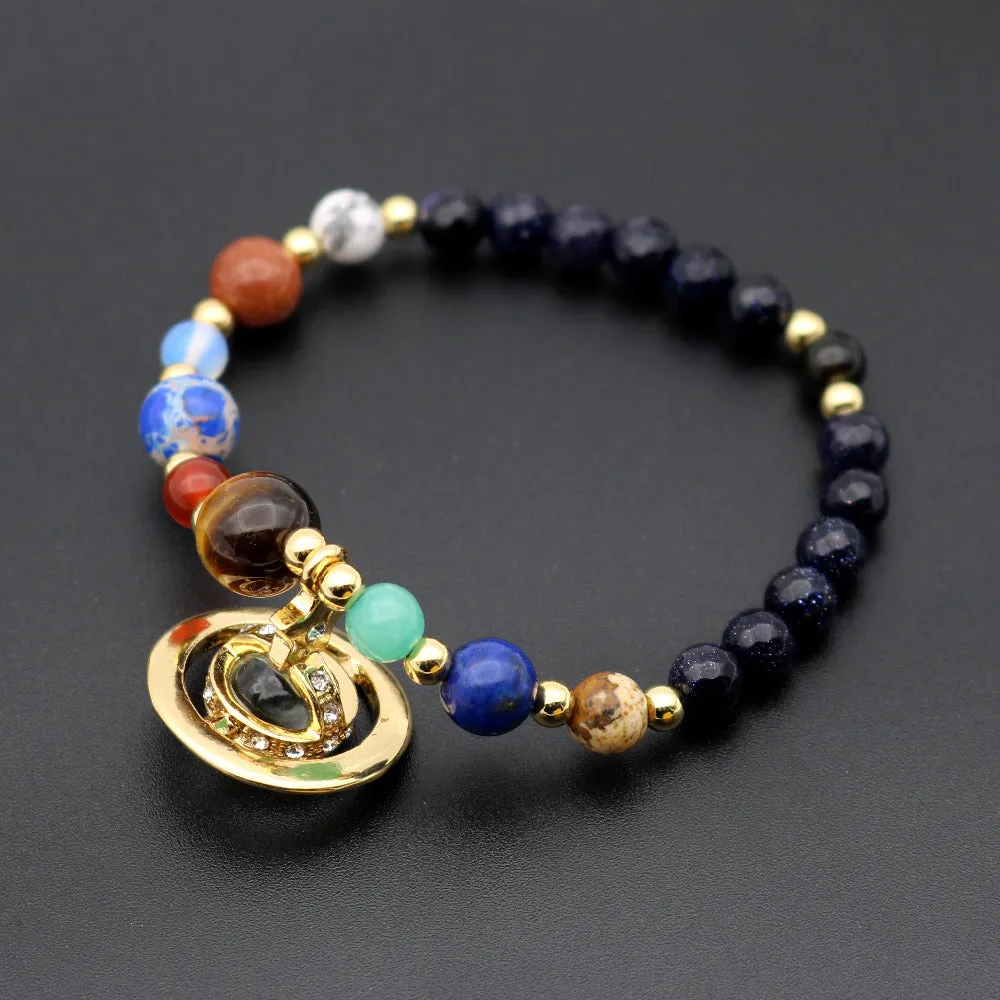 9 Planets Solar System Stone Beads - Limited Edition