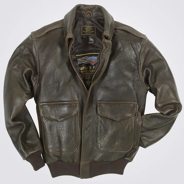 A-2 Pilot Leather Jacket