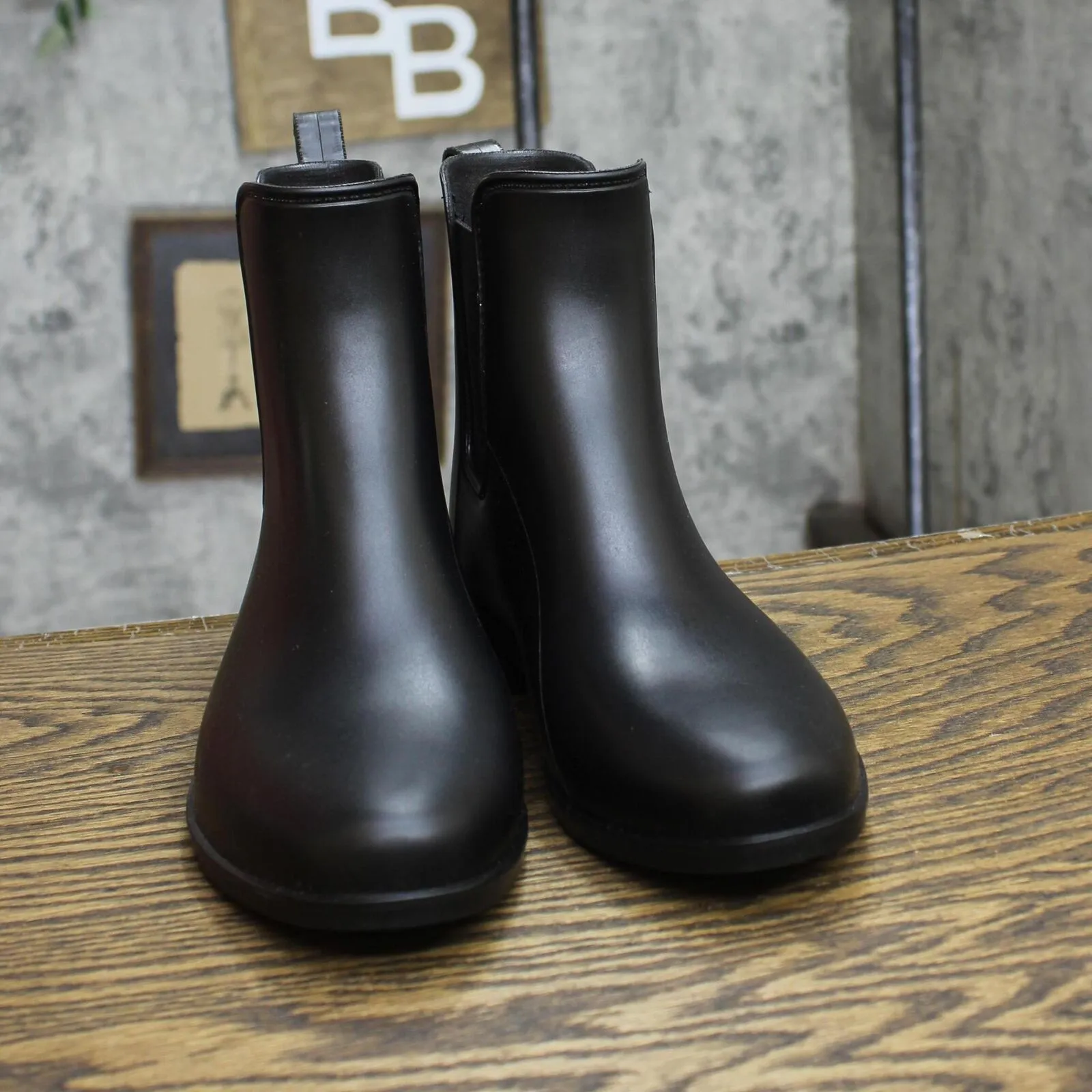 A New Day Womens Chelsea Rain Boots 81885620 Black 5M