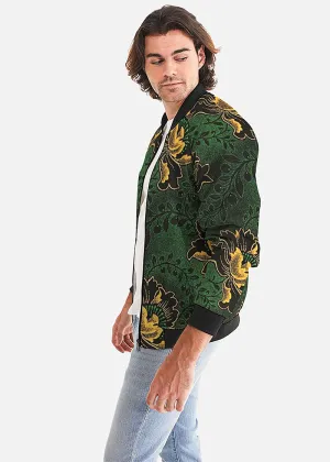 Abrafo African Print Men's Bomber Jacket