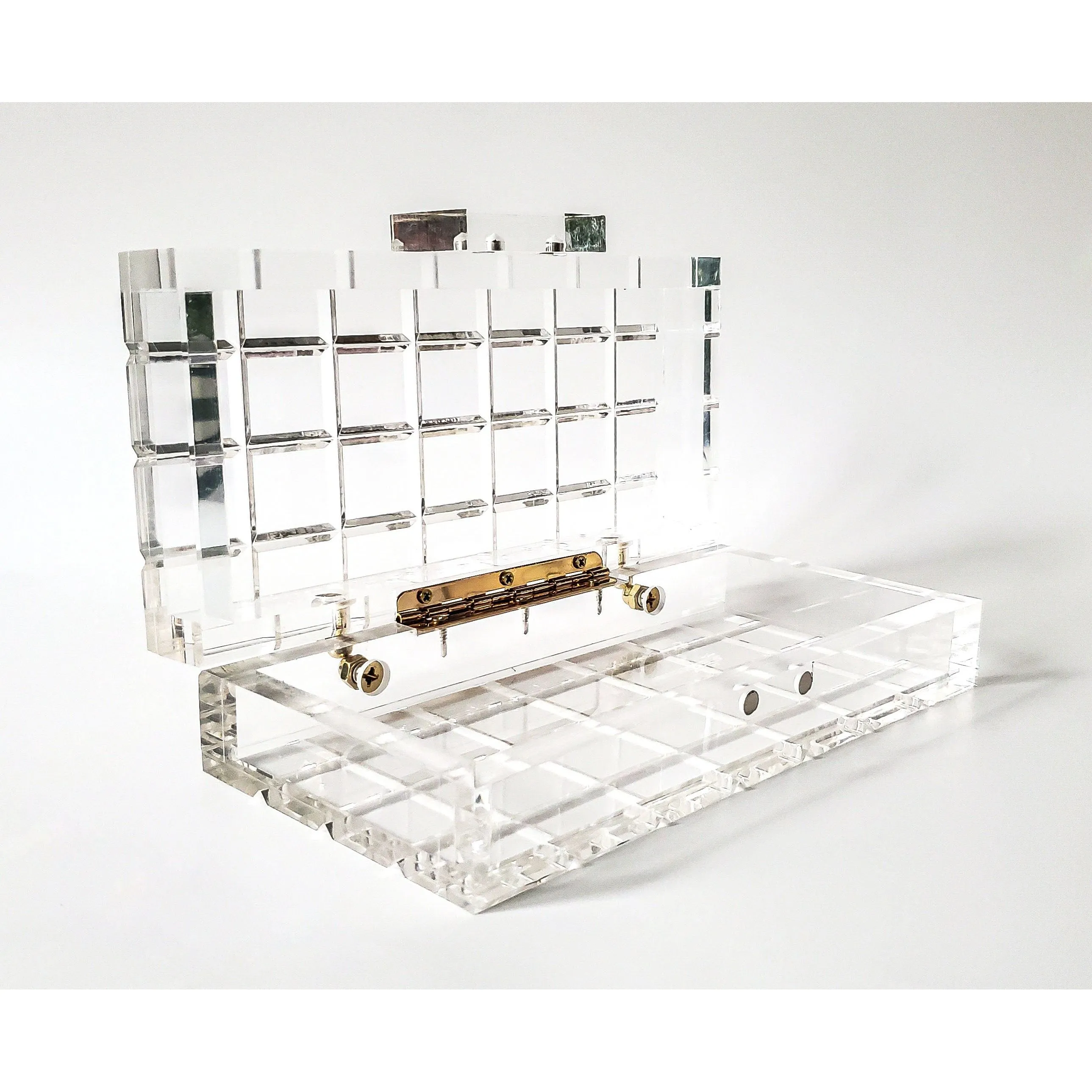Acrylic Hard Case Clutch