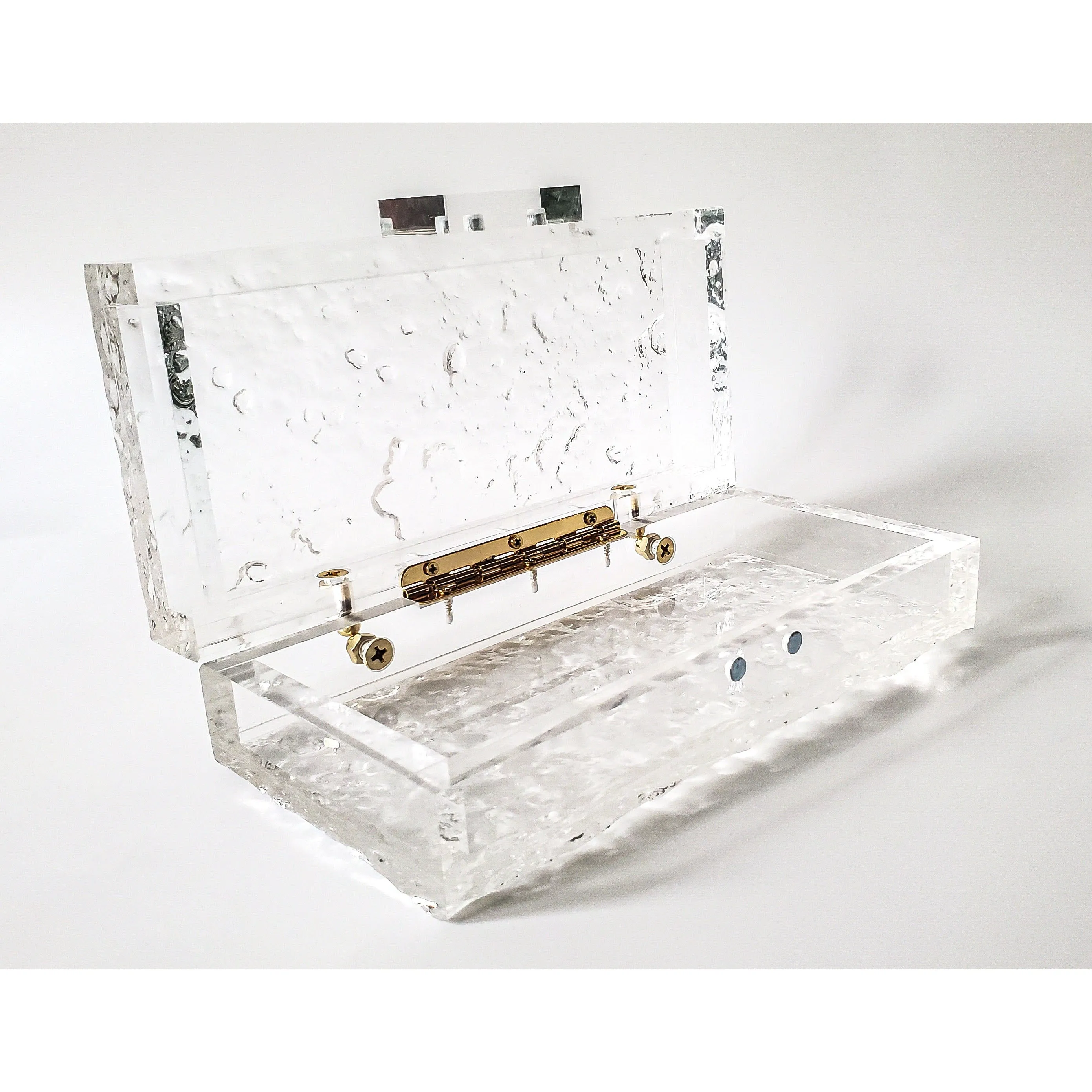 Acrylic Hard Case Clutch
