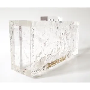 Acrylic Hard Case Clutch