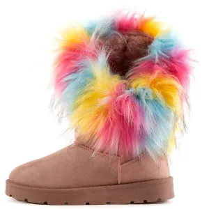 Ada Faux Fur Booties