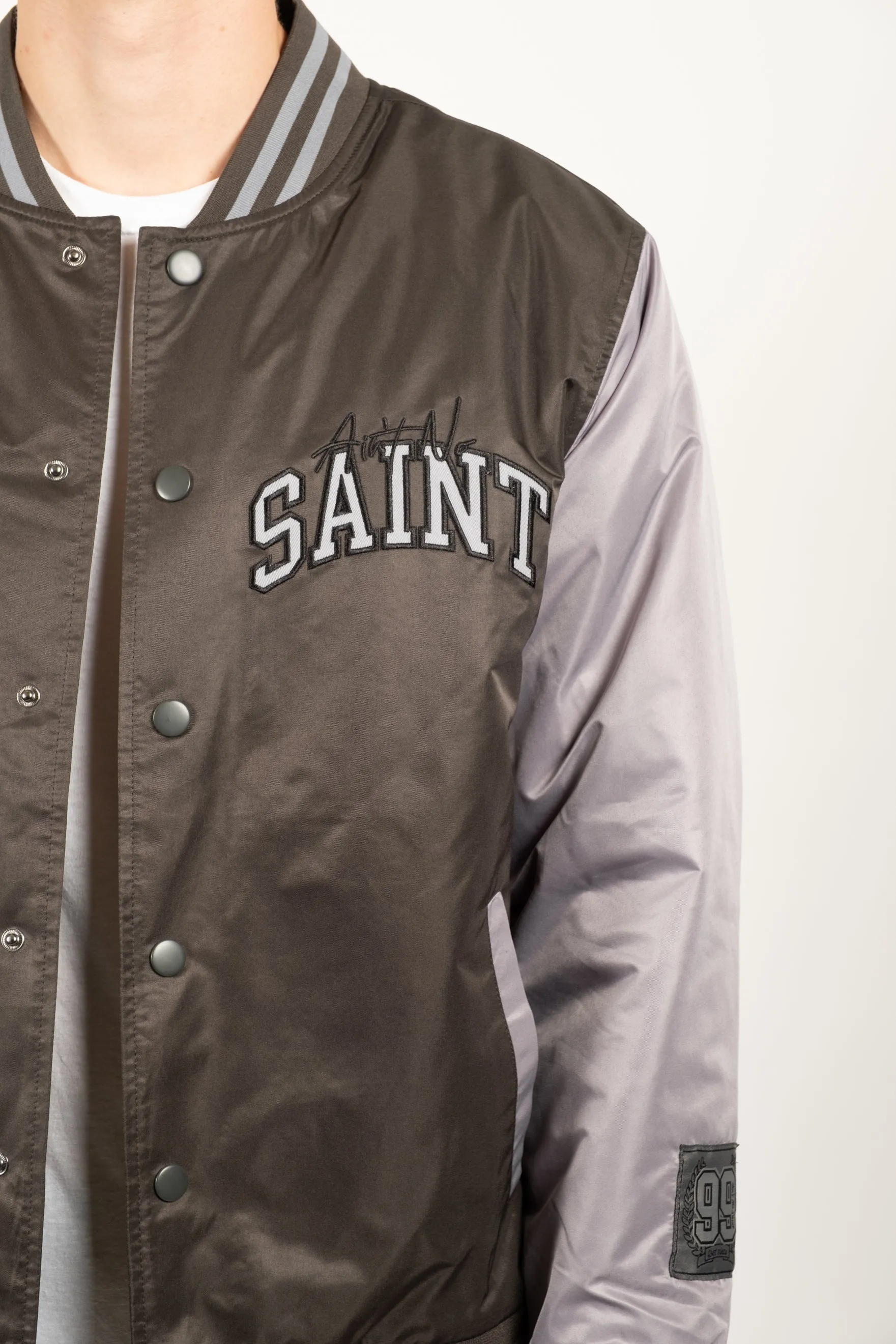 Aint No Saint Twill Bomber