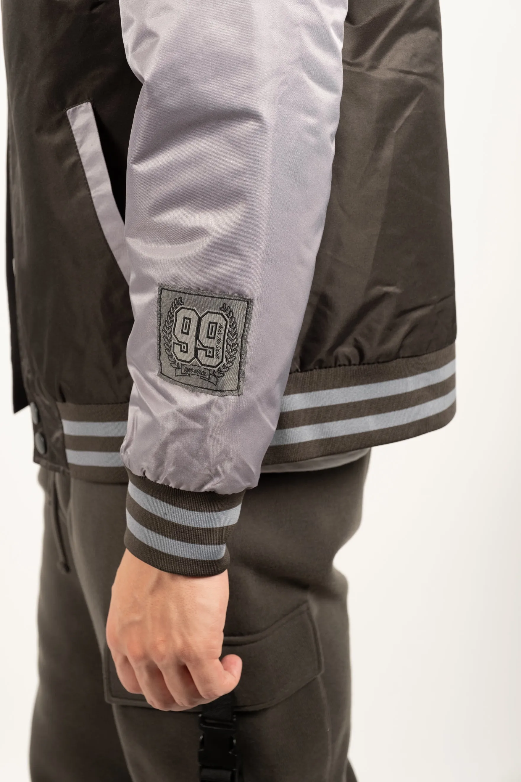 Aint No Saint Twill Bomber
