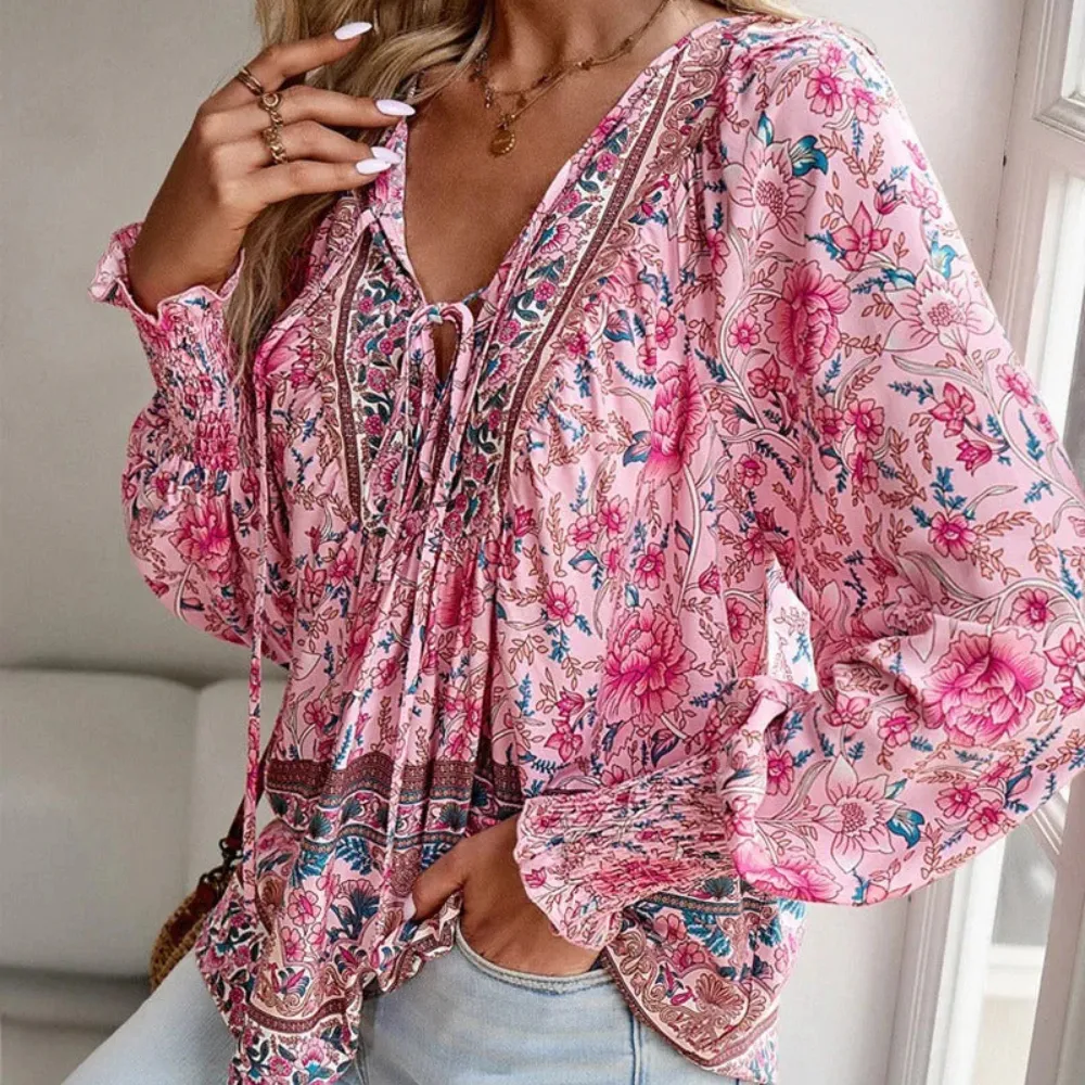 Alesia® | Women'S Casual Loose-Fit Bluse Relaxed