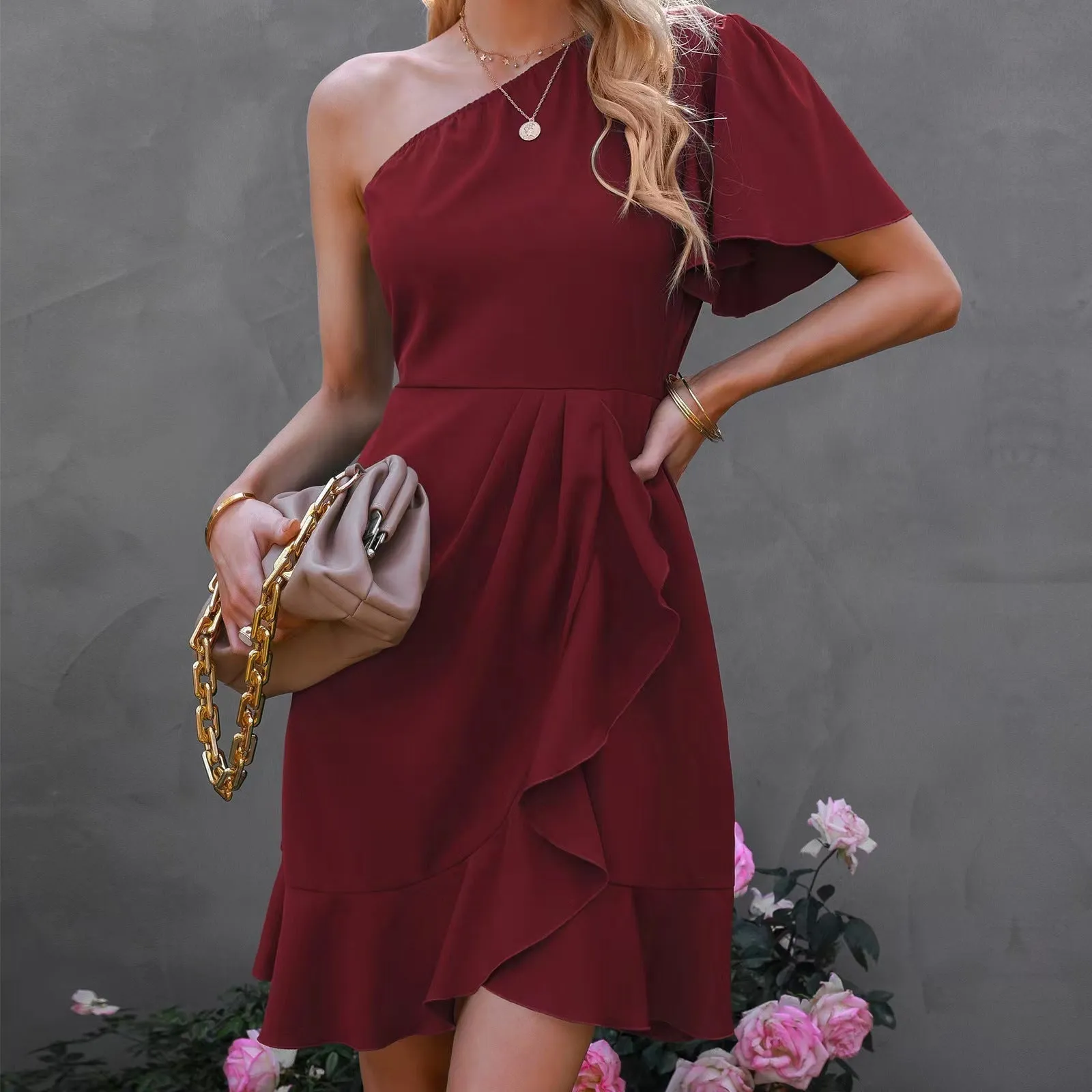 Altea® | Chic Off-Shoulder Cocktail Dress