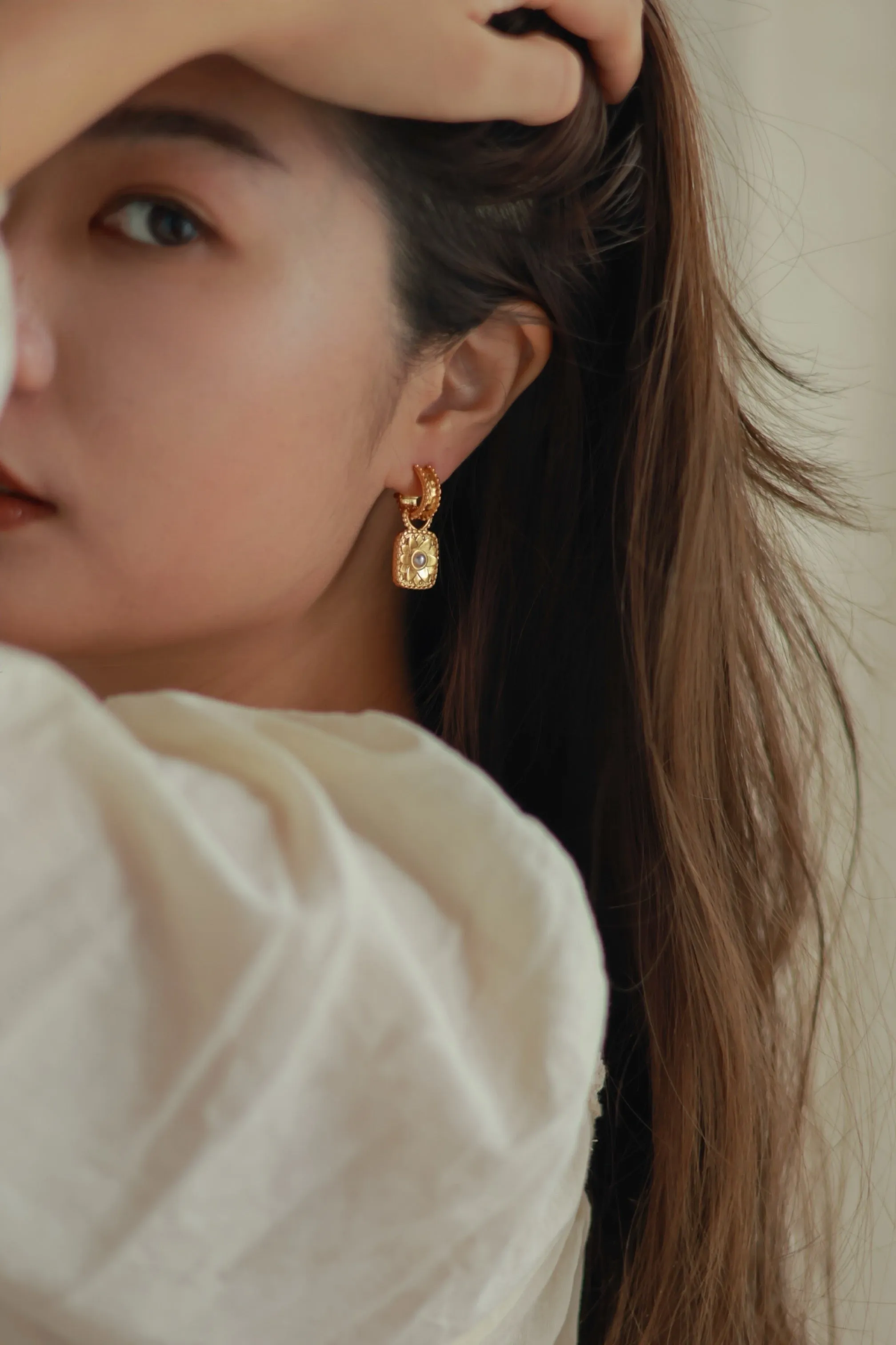 Amalfi Blue Gemstone  Earrings