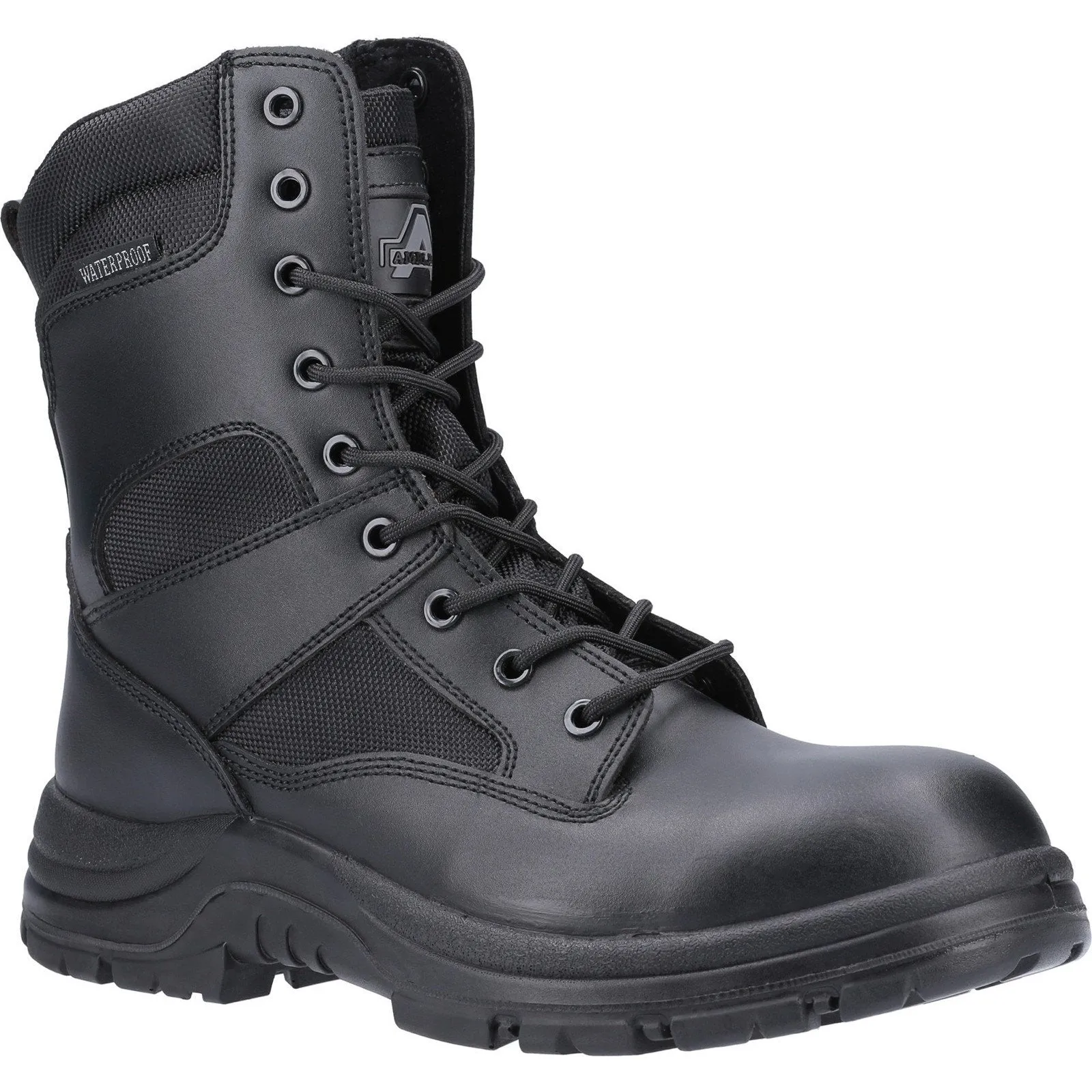 Amblers Combat Hi-Leg Waterproof Safety Boot | Metal-Free