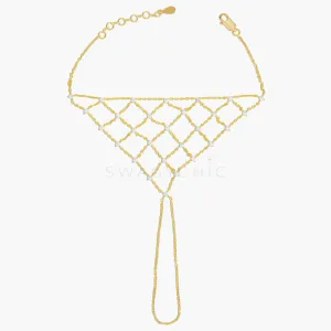 Andrea Hand Chain Bracelet