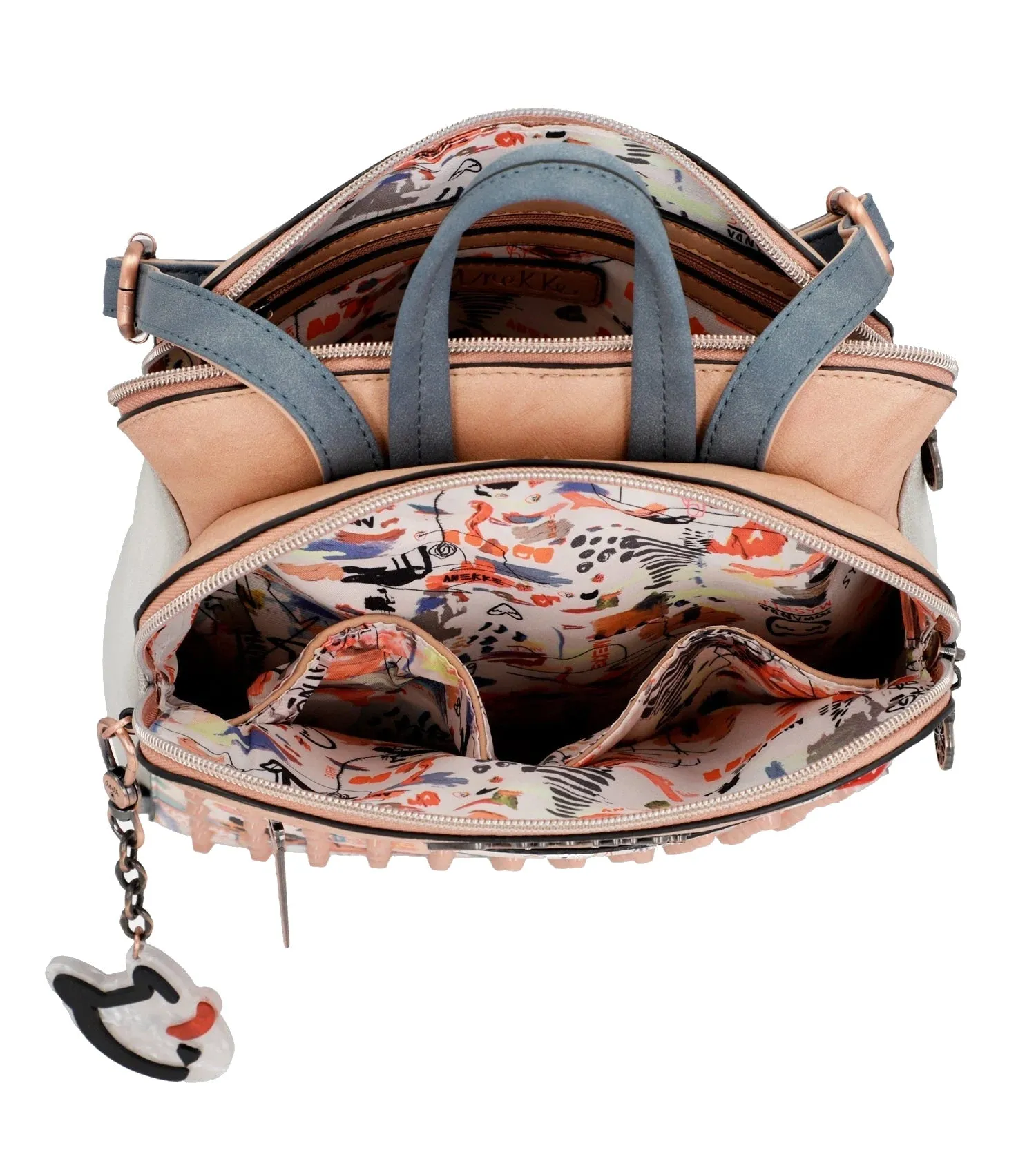 Anekke Fun & Music Double Compartment Backpack