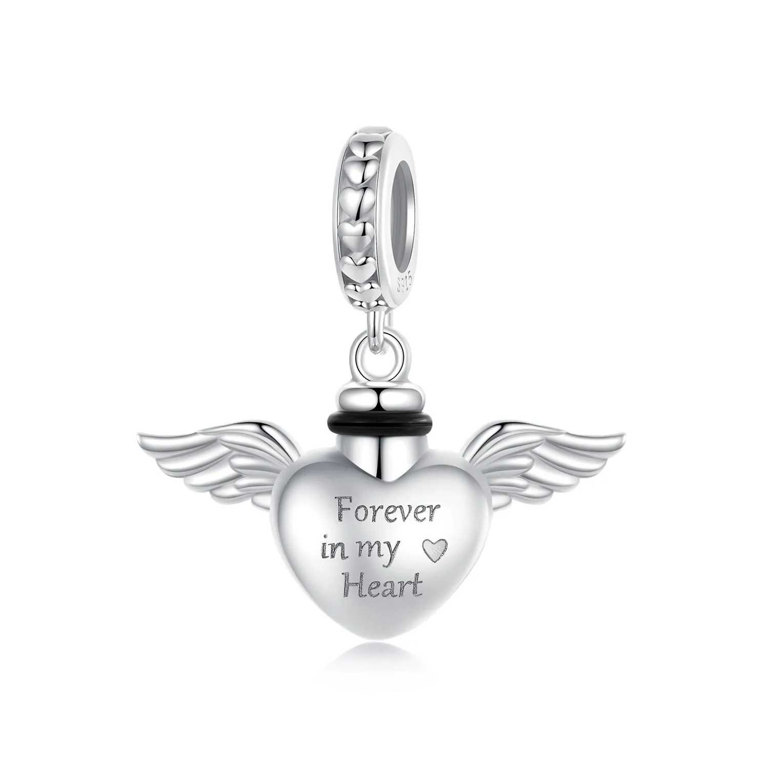 Angel Wings Memorial Pendant Charm