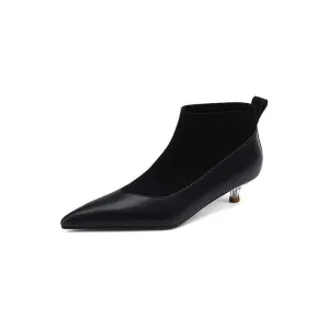 Ankle Pointed Toe Boots walking shoes for women
