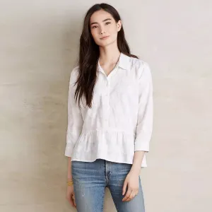 anthro isabella sinclair belia peplum blouse