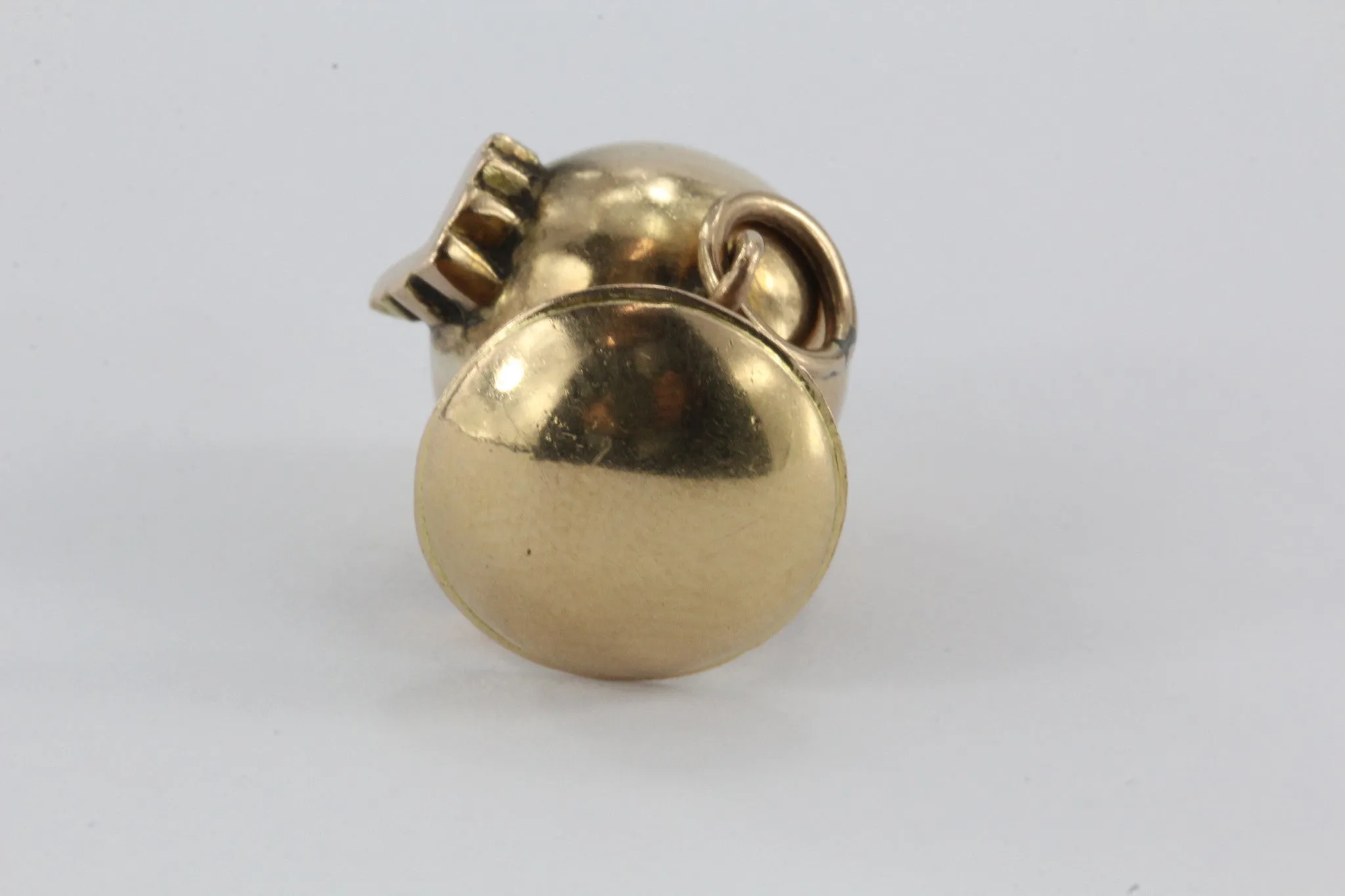 Antique 18K Gold Birdhouse? Mushroom? Teapot? Charm