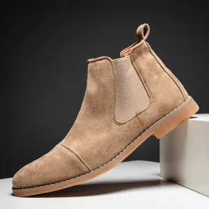 ApexTrend Gelbe Chelsea Boots