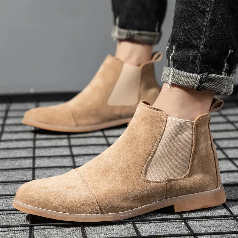 ApexTrend Gelbe Chelsea Boots
