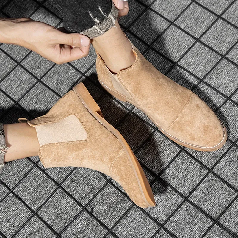 ApexTrend Gelbe Chelsea Boots