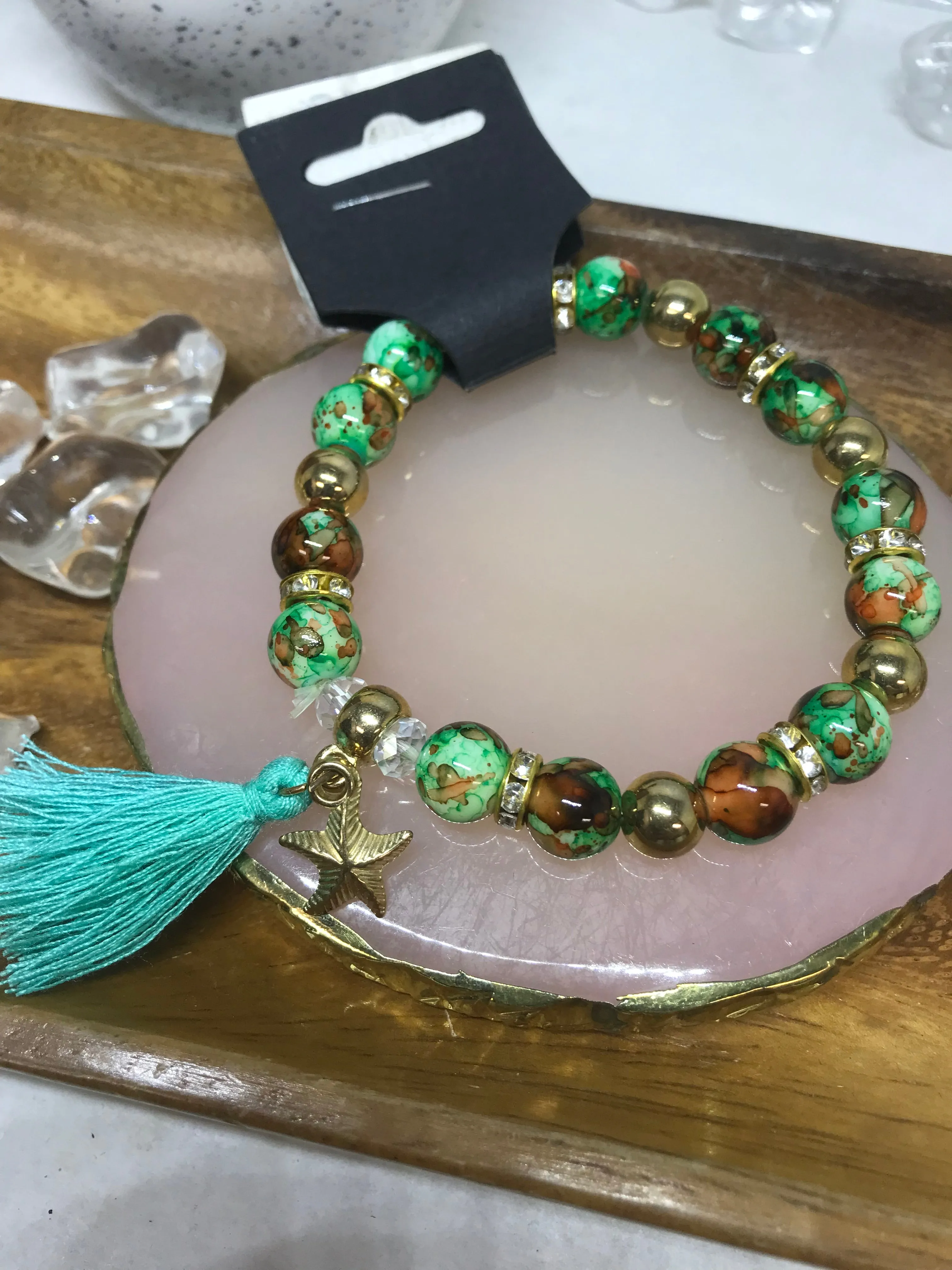 Assorted Colors and Style Beaded Bracelets