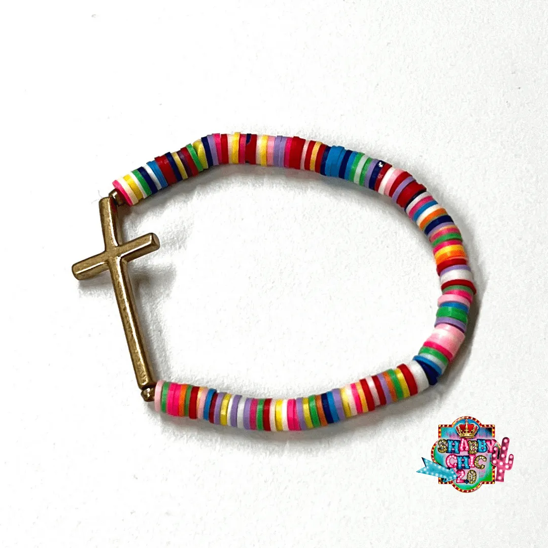 Assorted Cross Bracelet