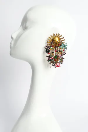 Astrological Sun Sign Zodiac Earrings