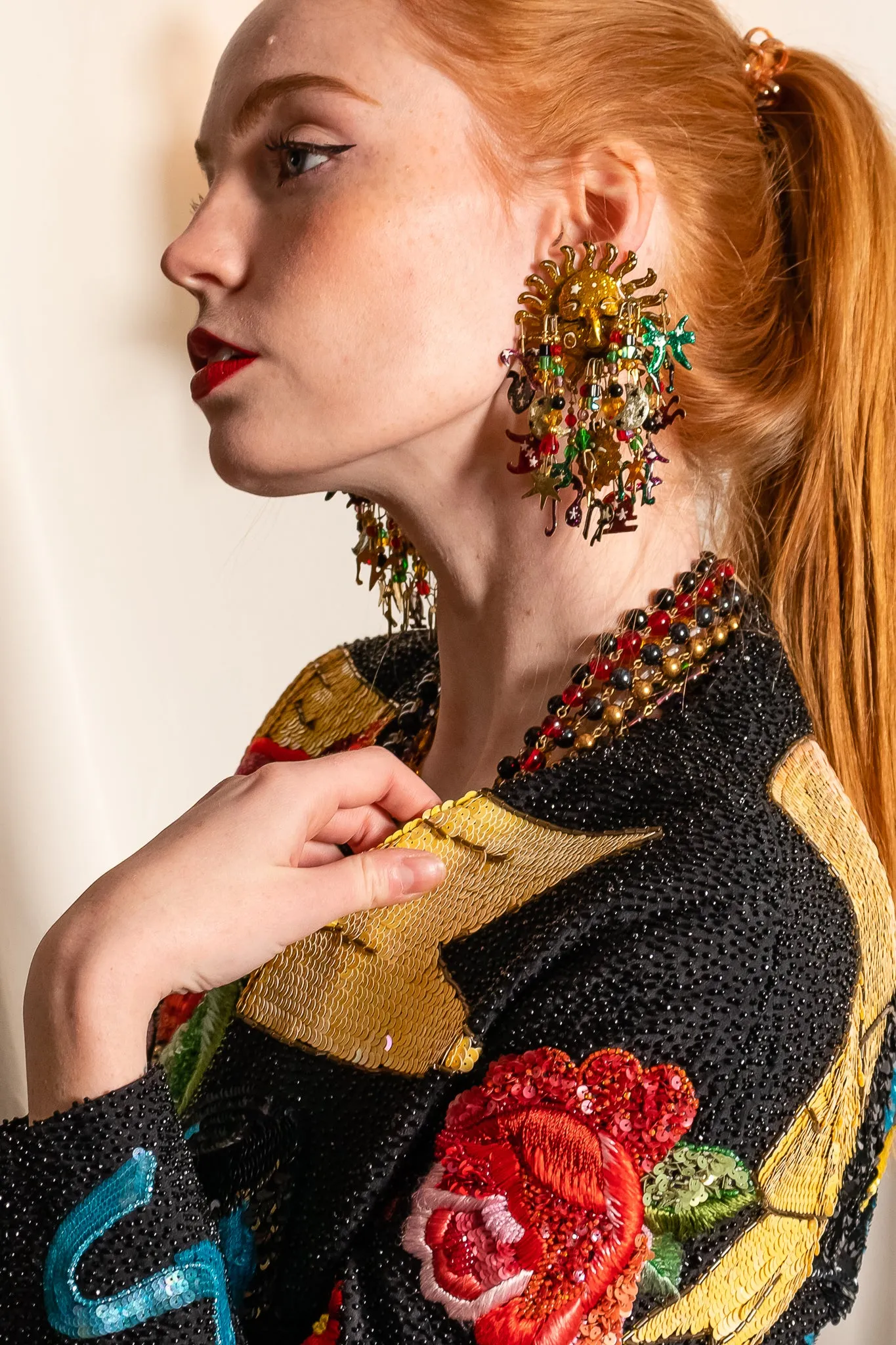 Astrological Sun Sign Zodiac Earrings
