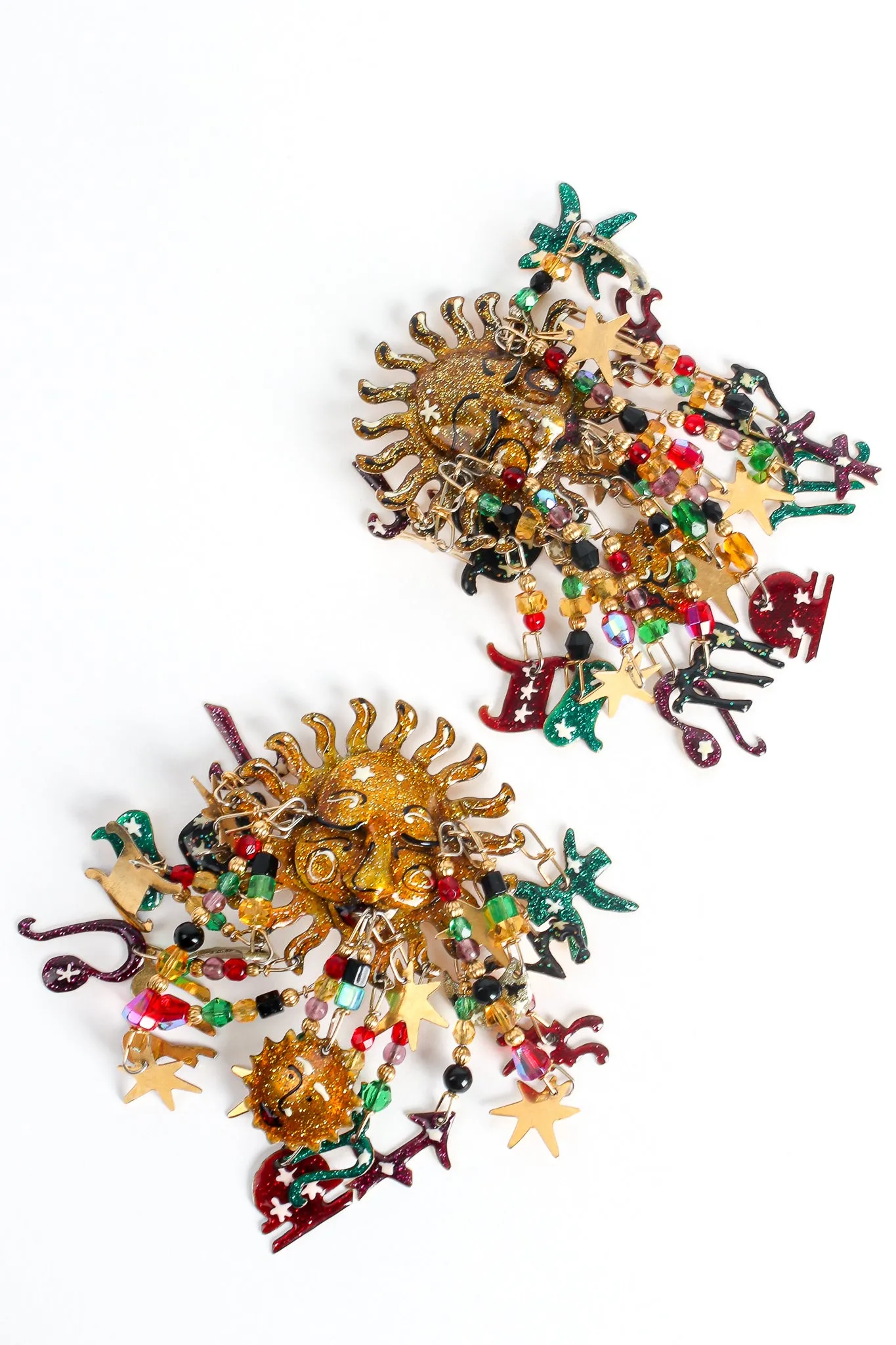 Astrological Sun Sign Zodiac Earrings