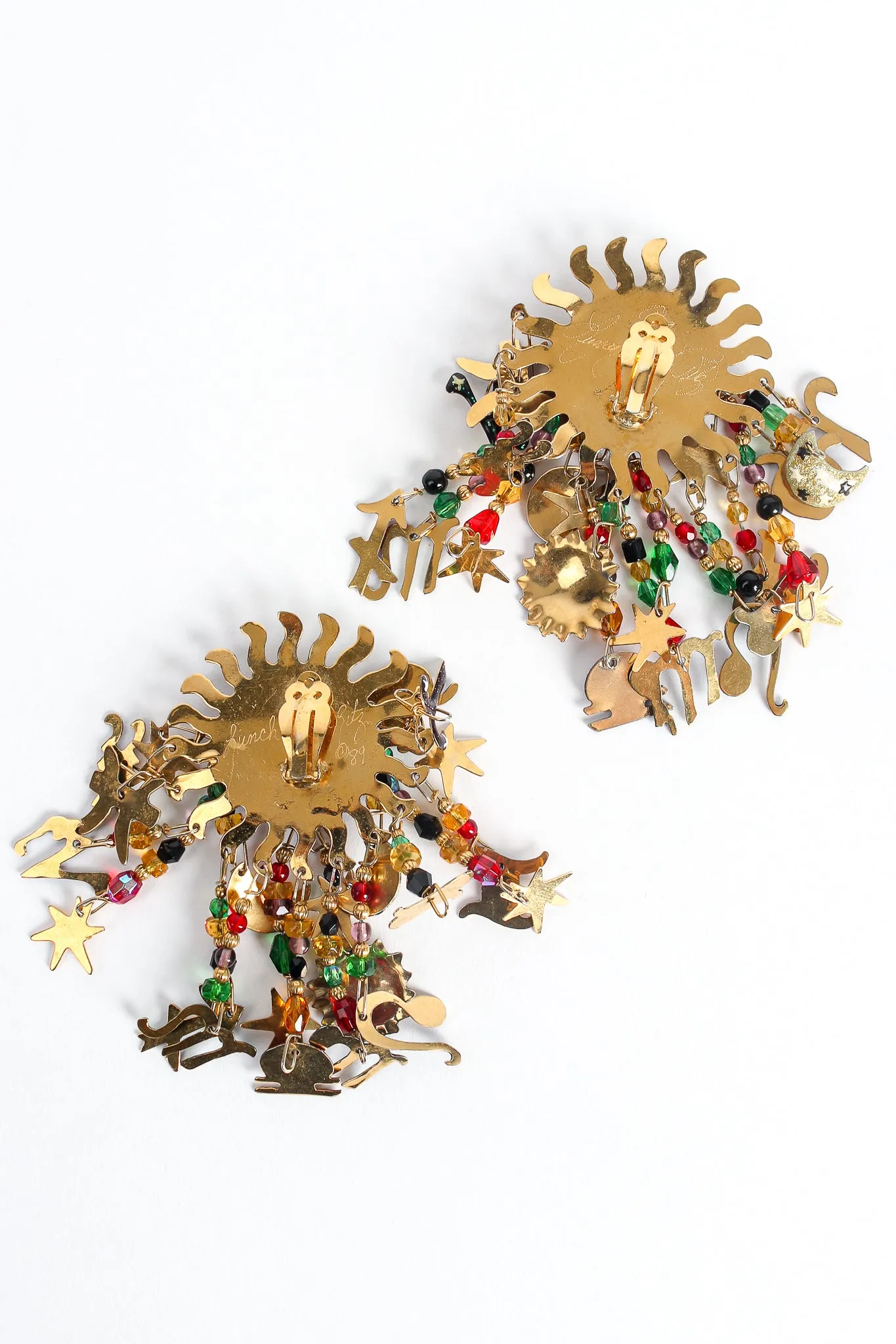 Astrological Sun Sign Zodiac Earrings