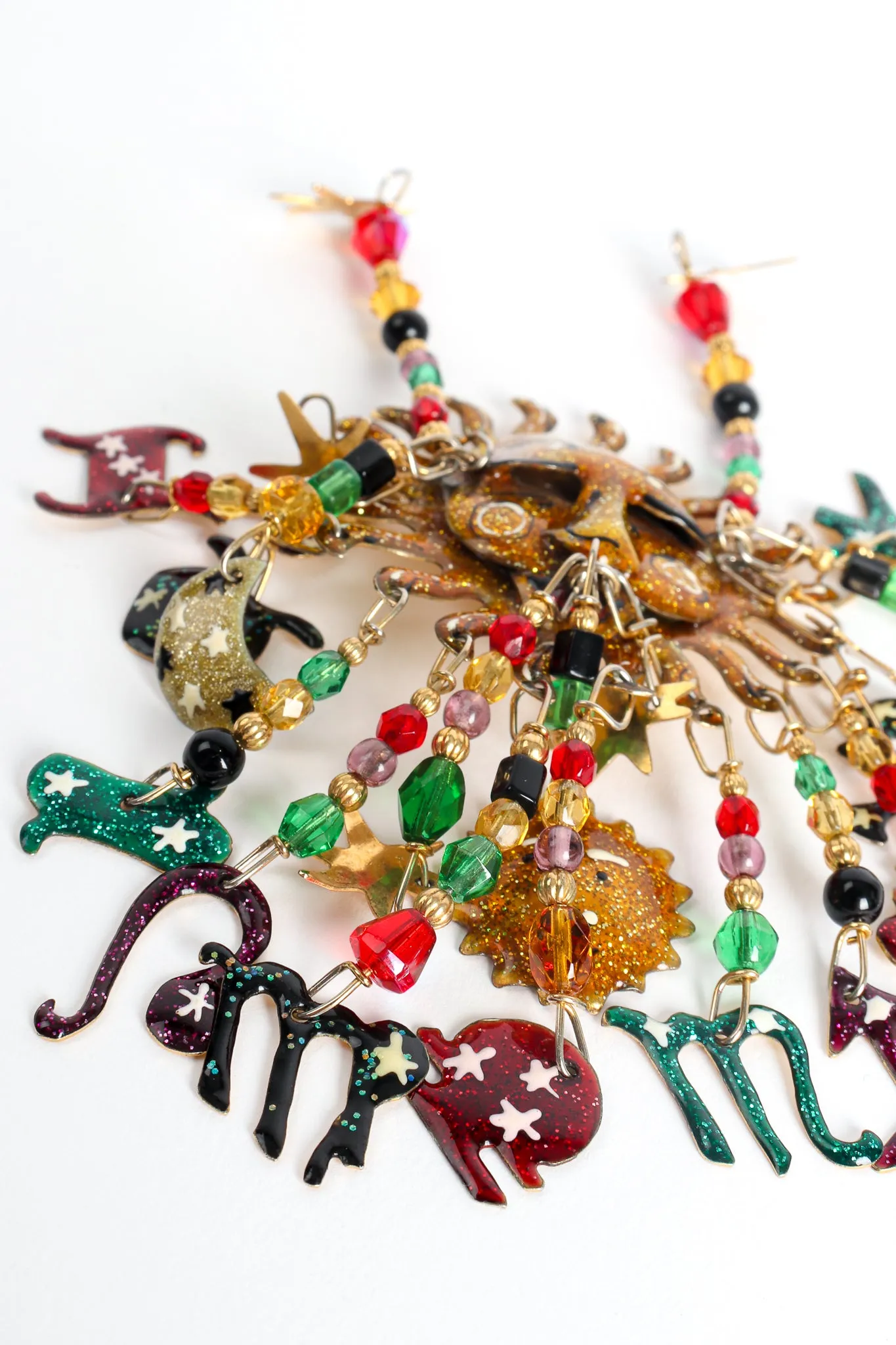 Astrological Sun Sign Zodiac Earrings