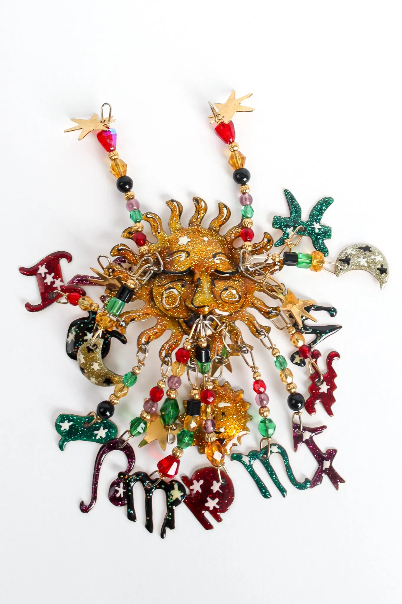 Astrological Sun Sign Zodiac Earrings