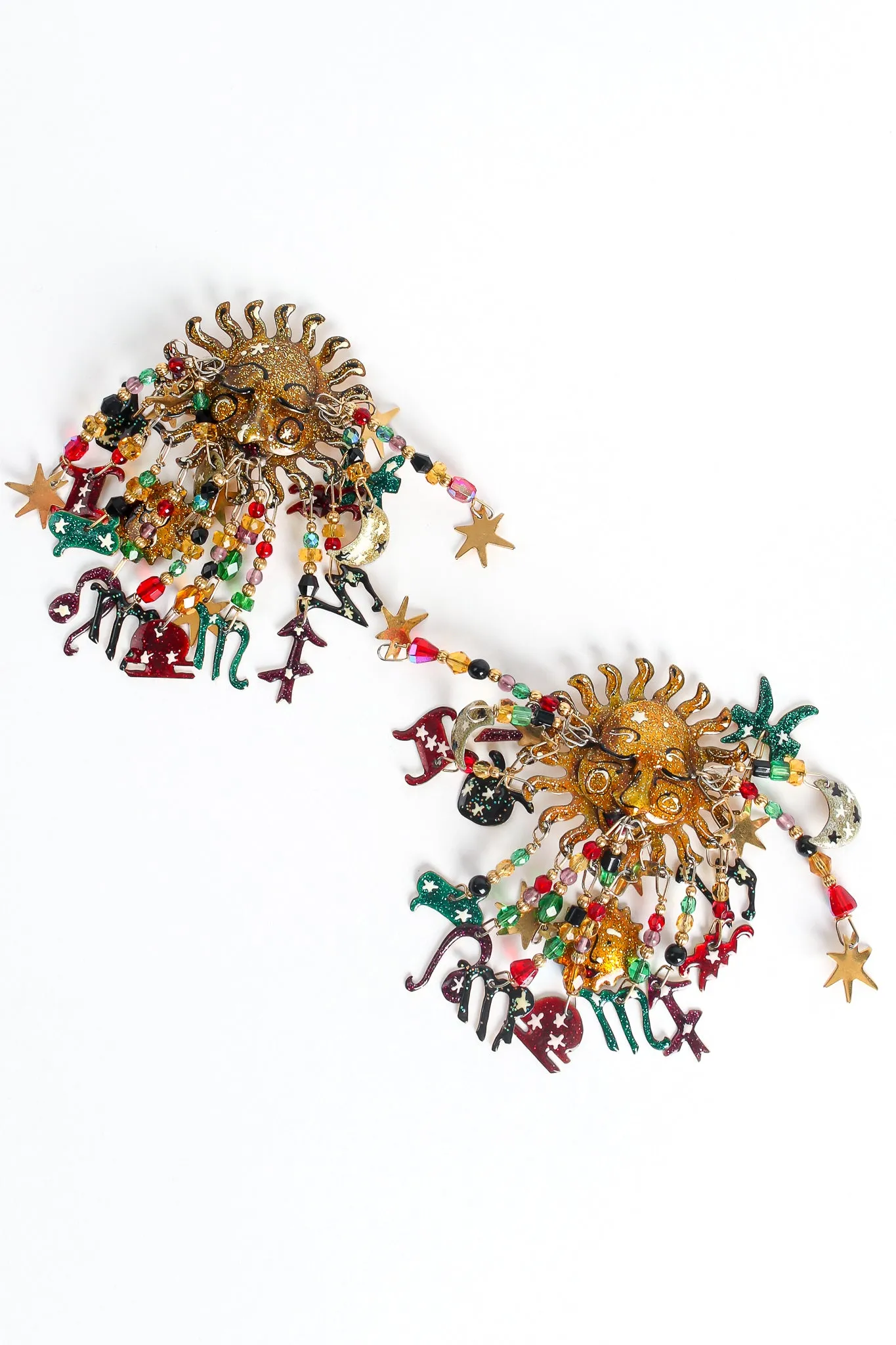 Astrological Sun Sign Zodiac Earrings