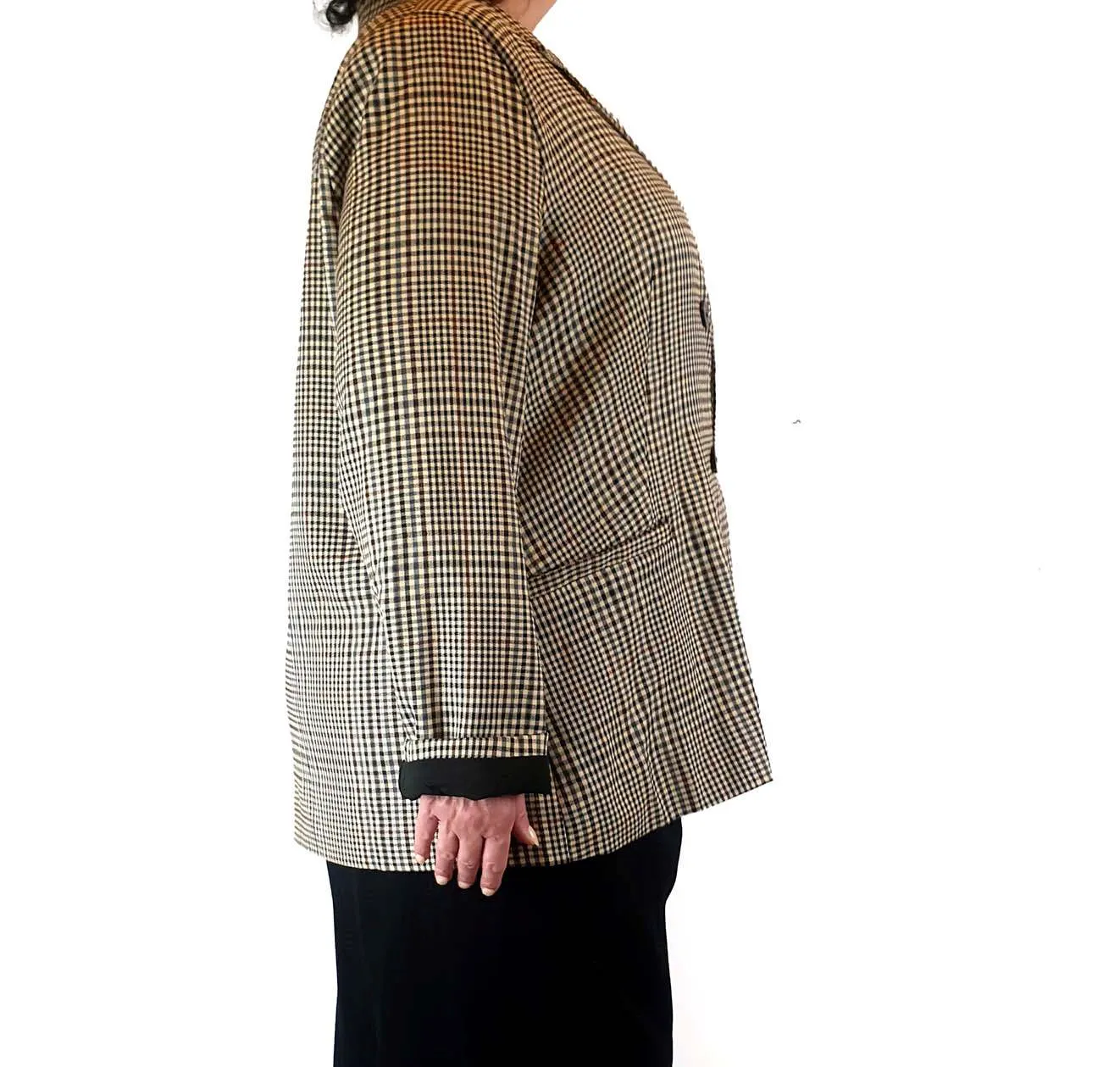 Atmos & Here check print blazer size 24 (small fit, best fits 18)