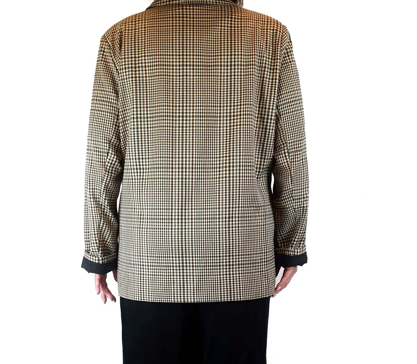 Atmos & Here check print blazer size 24 (small fit, best fits 18)