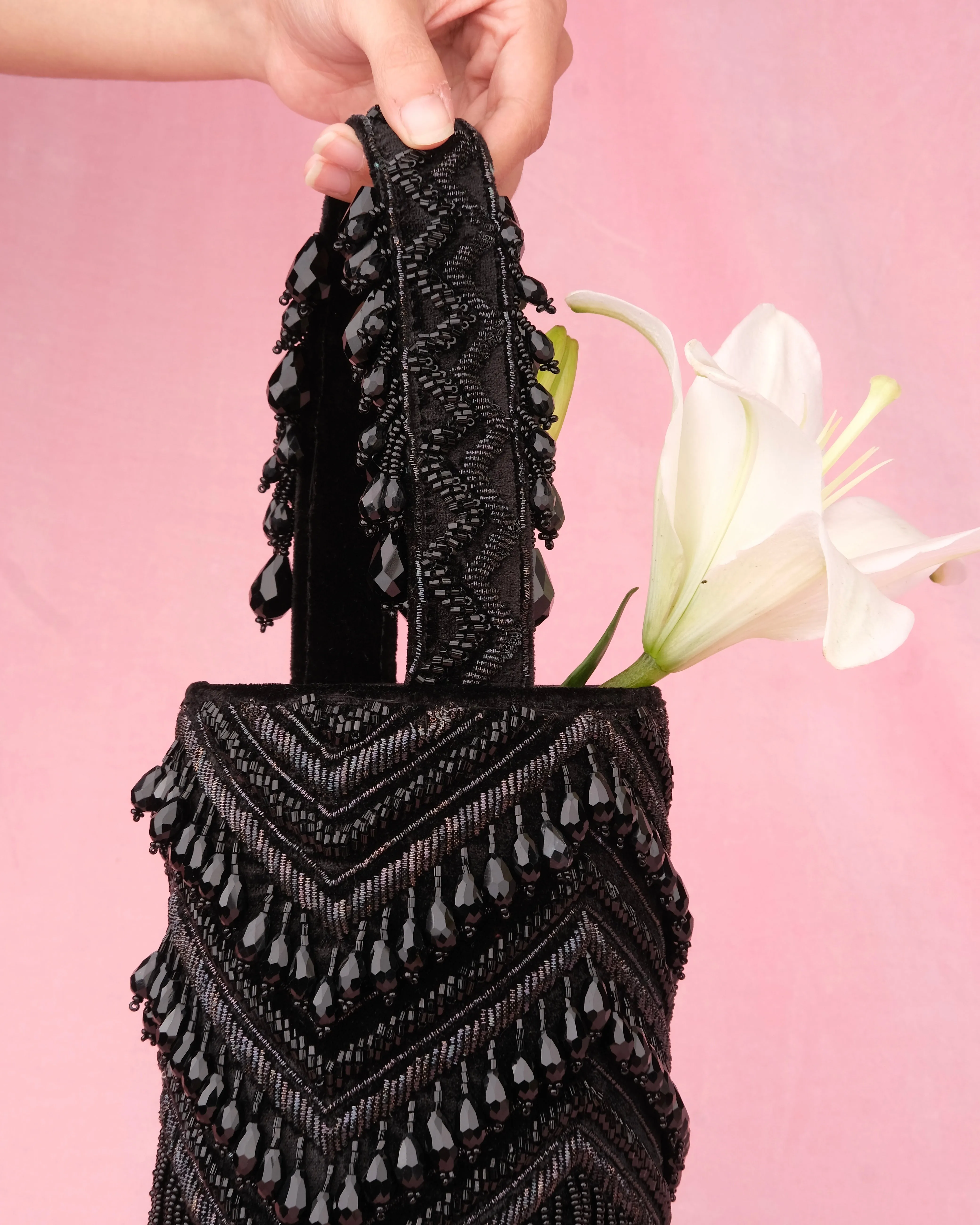 Aurora Bucket Bag - Black