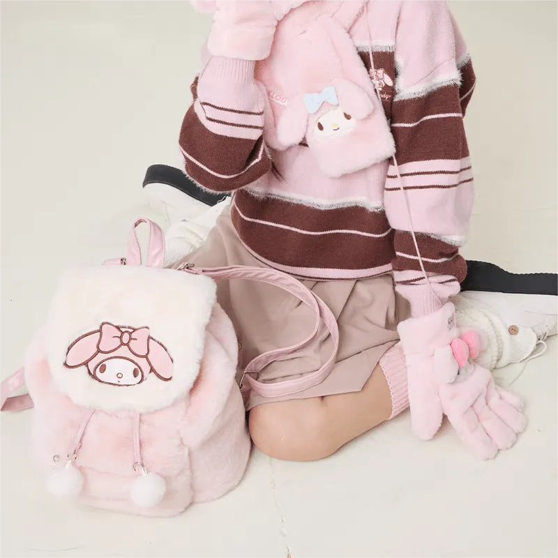 Authentic Sanrio Characters Plush Backpack