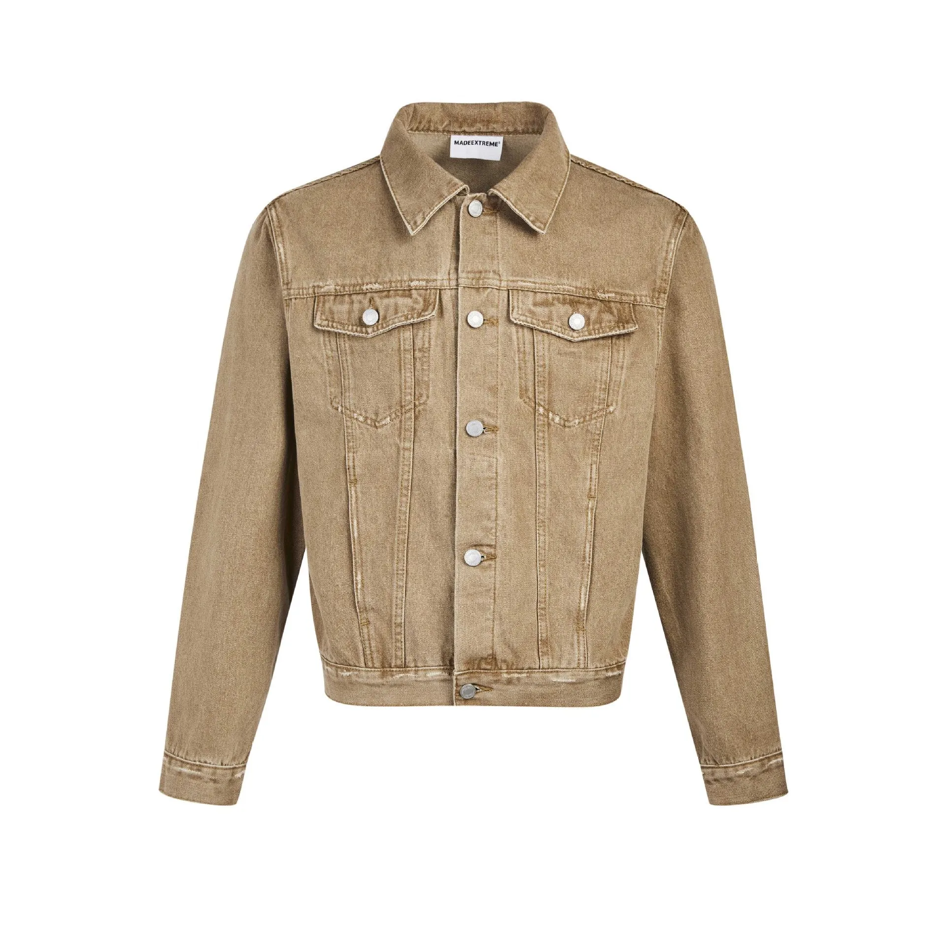 Autumn Winter Retro Washed Denim Jacket