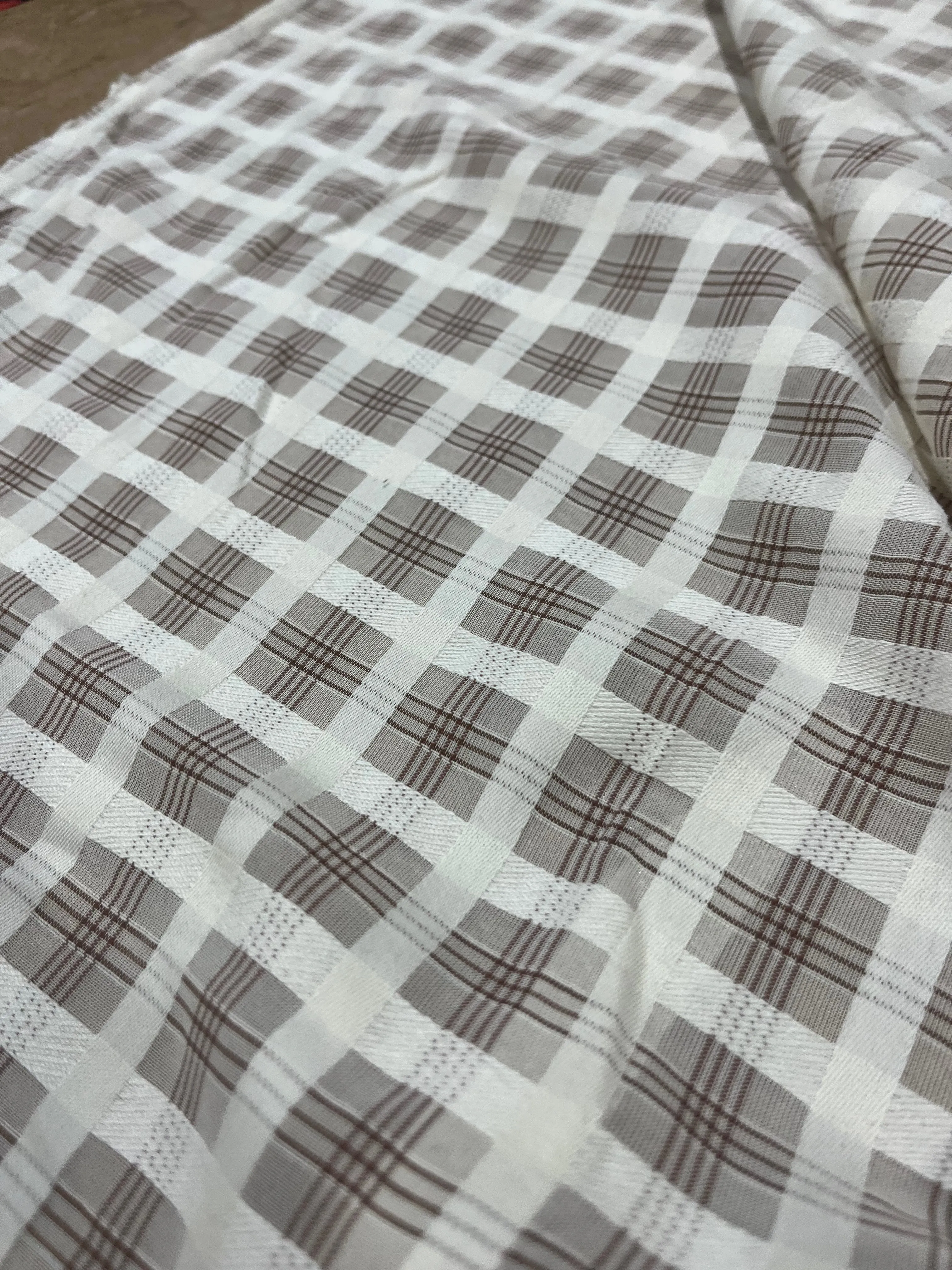 B02 FURORE 007 colour woven check with silk