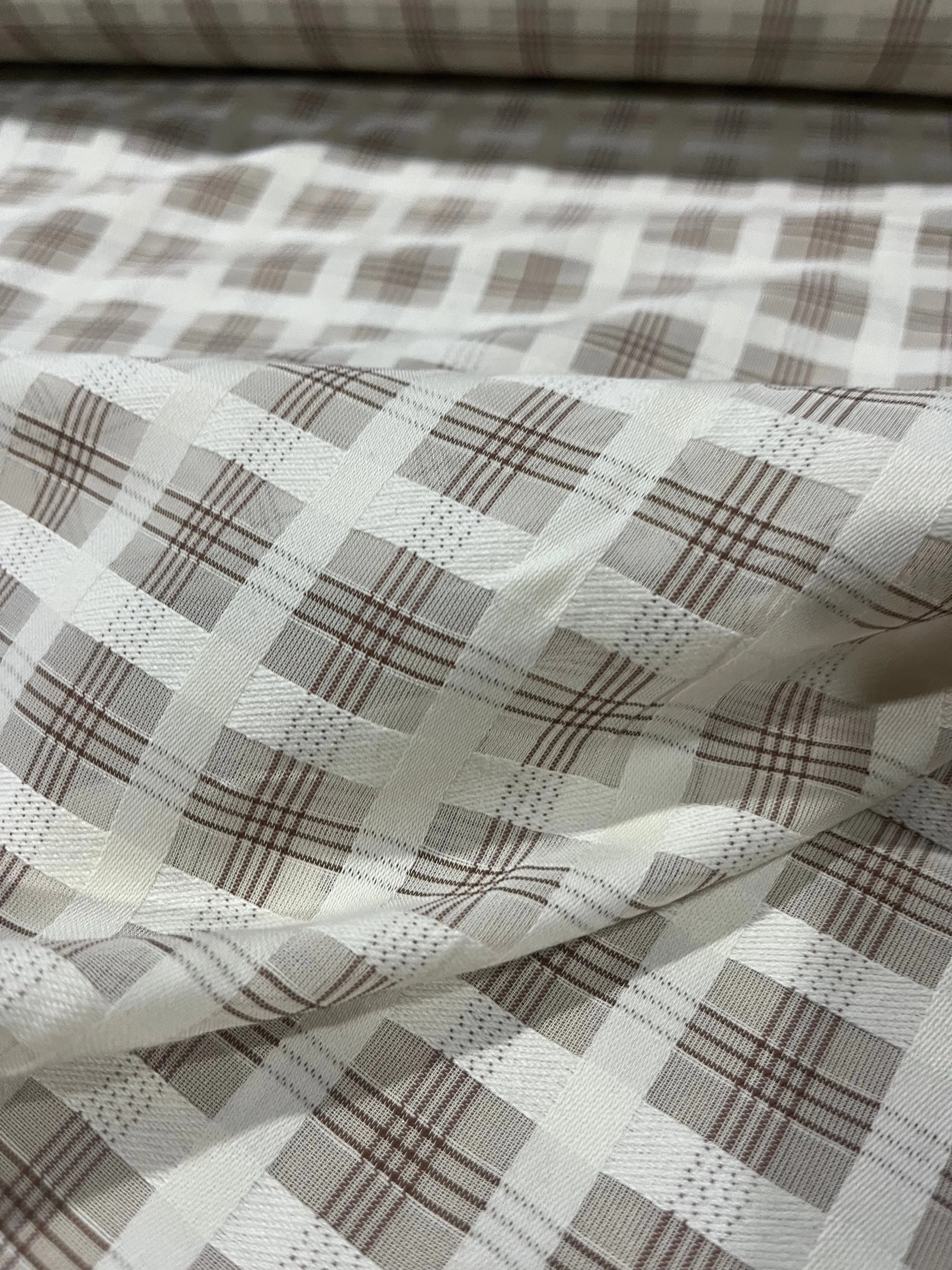 B02 FURORE 007 colour woven check with silk